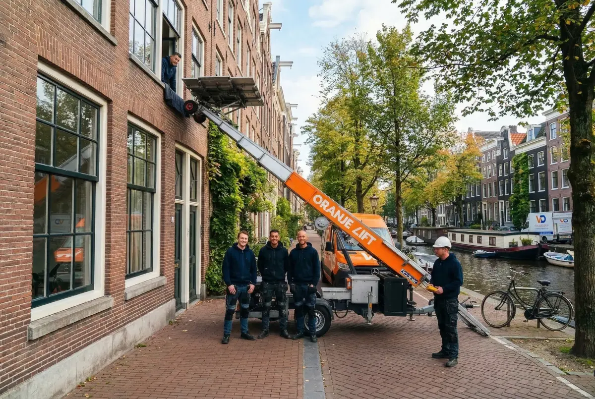 Professionele verhuislift Haarlem